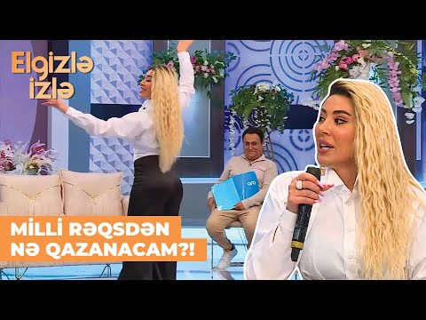 Elgizlə izlə | Elgiz Əkbər rəqqasə Aygünün oynamağını canlı efirdə yoxladı | Bəyəndiz?