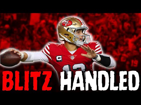 \ud83d\ude24 49ers Brock Purdy EFFECTIVELY Handled The NY Giants Blitz Attack -  YouTube