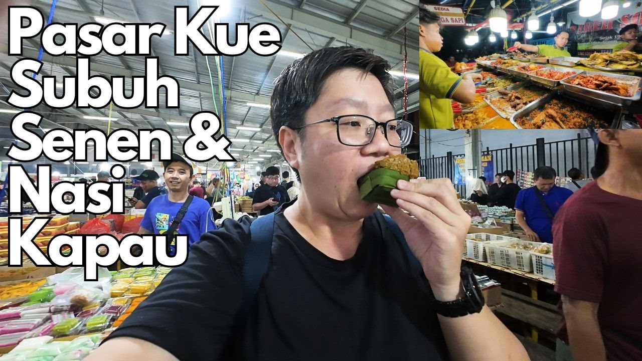 Pasar Kue Subuh Senen Market, Nasi Kapau Jakarta [ENG SUB]
