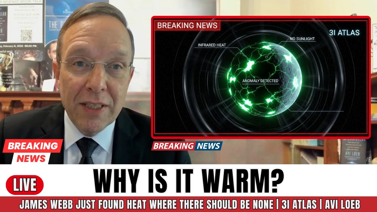 James Webb Just Found Unexpected Heat Where There Should Be None | 3I ATLAS | Avi Loeb