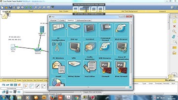 simulations create a DNS server on the network with cisco packet tracer student