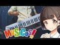 【MUSICUS!】幸谷学園校歌を弾いてみた【キーボード】NIGHT SCHOOLERS