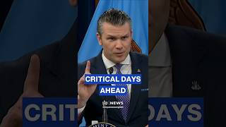 Next Days In Iran War Will Be Decisive Pentagon Chief