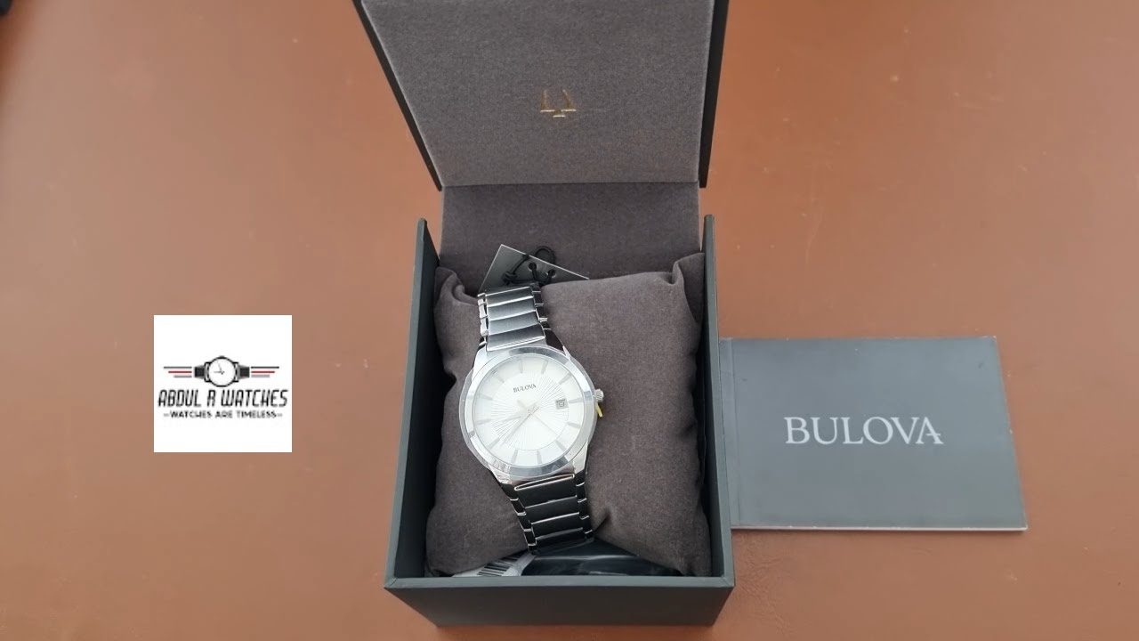 Unboxing & First Impression Bulova Orologio da Polso Watch (96B015 ...