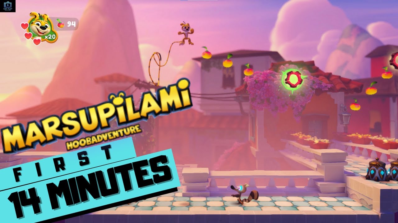 Marsupilami: Hoobadventure Gameplay Video