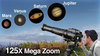 Prueba la Cámara con Más Zoom del Mundo | 3.000mm