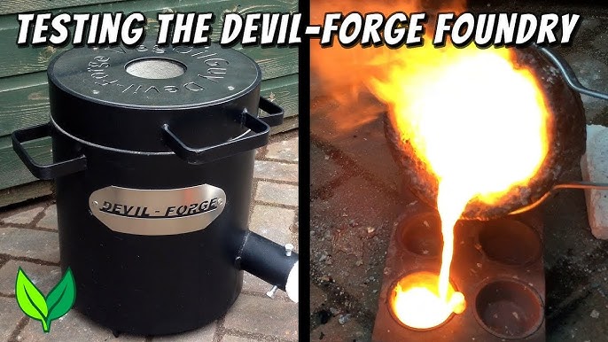 Devil Forge DFSW2 Propane Forge - Unboxing, Assemby, & First Firing 