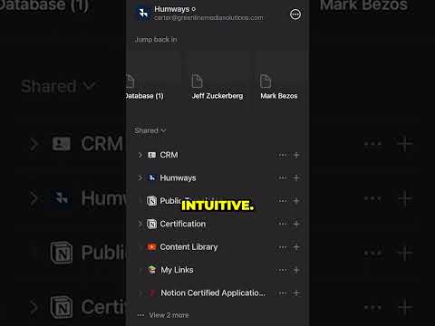 Notion's Mobile Carousel! 📱