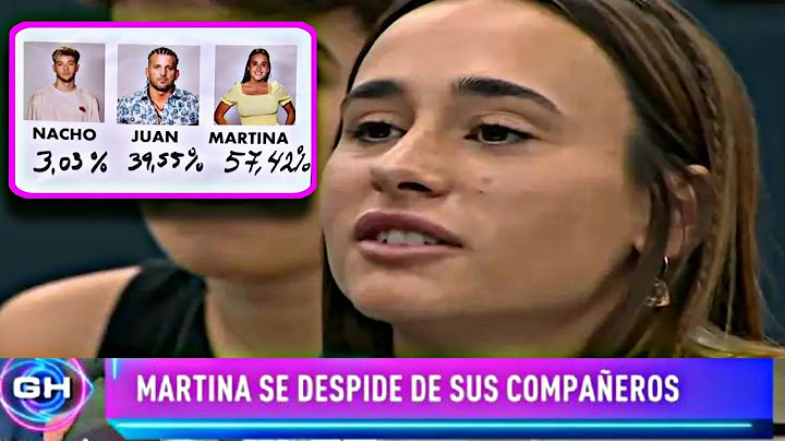 Martina es la segunda eliminada, deja Gran Hermano 2022, Abandona la Casa Gala De Eliminación GH22