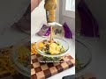 Honey mustard chicken wrap cooking  #food #wrap #viral
