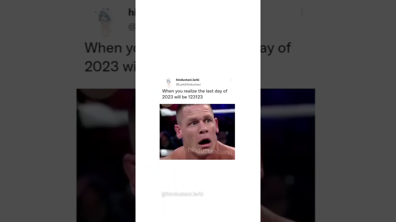 When You realize The Last Day Of 2023 Will Be 123123 YouTube When You realize The Last Day Of 2023 Will Be 123123 YouTube