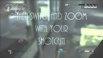 New trick on Ghost! InstaSwap Zoomload with Shotgun!