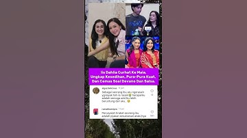 Iis Dahlia Tak Kuasa Tahan Tangis, Curhat Soal Devano Dan Salsa ke Maia Estianty