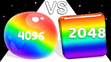 Jelly Cubes VS Jelly Merge 2048: ASMR Satisfying Gameplay ❌ MAX LEVEL!