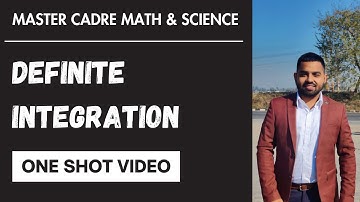 Definite Integration | One Shot | #Mastercadre Series | Master Cadre Maths | Cultivation of Mind