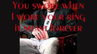 Brantley Gilbert - You Promised (with lyrics)