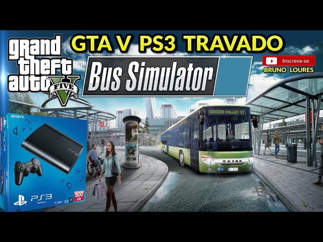 GTA V PS3 TRAVADO - BUS SIMULATOR 2019 