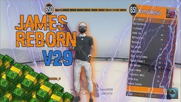 GTA ONLINE) NEW MENU JAMES REBORN V29 +RECORVERY E TEXTURA MOD(BLUS&BLES) CEX&DEX PS3 HEN ,CFW