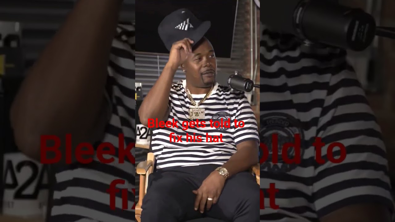 Memphis bleek gets told to fix his hat in Chicago 