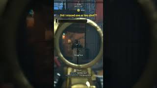 sniping at shipment, missed couple of shots