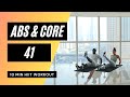 Abs Workout at Home with Dumbbell | HIIT / Circuit | 10 mins [64]