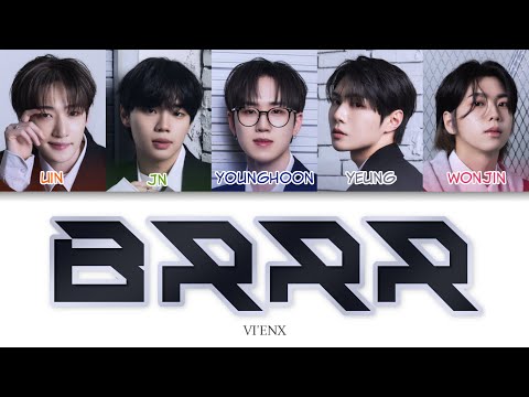 VI'ENX (비엔엑스) - Brrr Color Coded Lyrics (han/rom/eng)