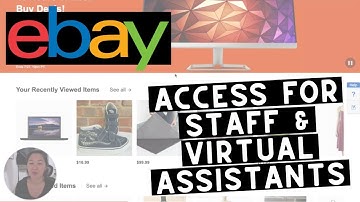 Ebay Multi User Access | Add Virtual Assistants, Staff, Employees to Your Account