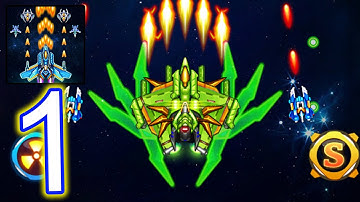 Galaxy sky shooting - Gameplay Walkthrough Part 1 (iOS, Android)