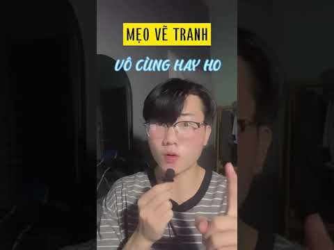 Mẹo vẽ tranh vô cùng hay ho luôn- Lê Công Duy Tính Tiktok