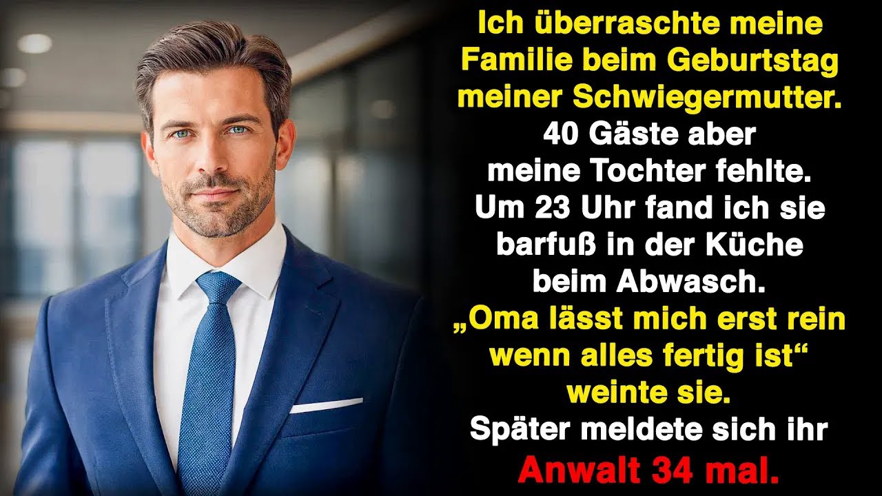 Ein Geburtstagsabend, der eine Familie für immer veränderte