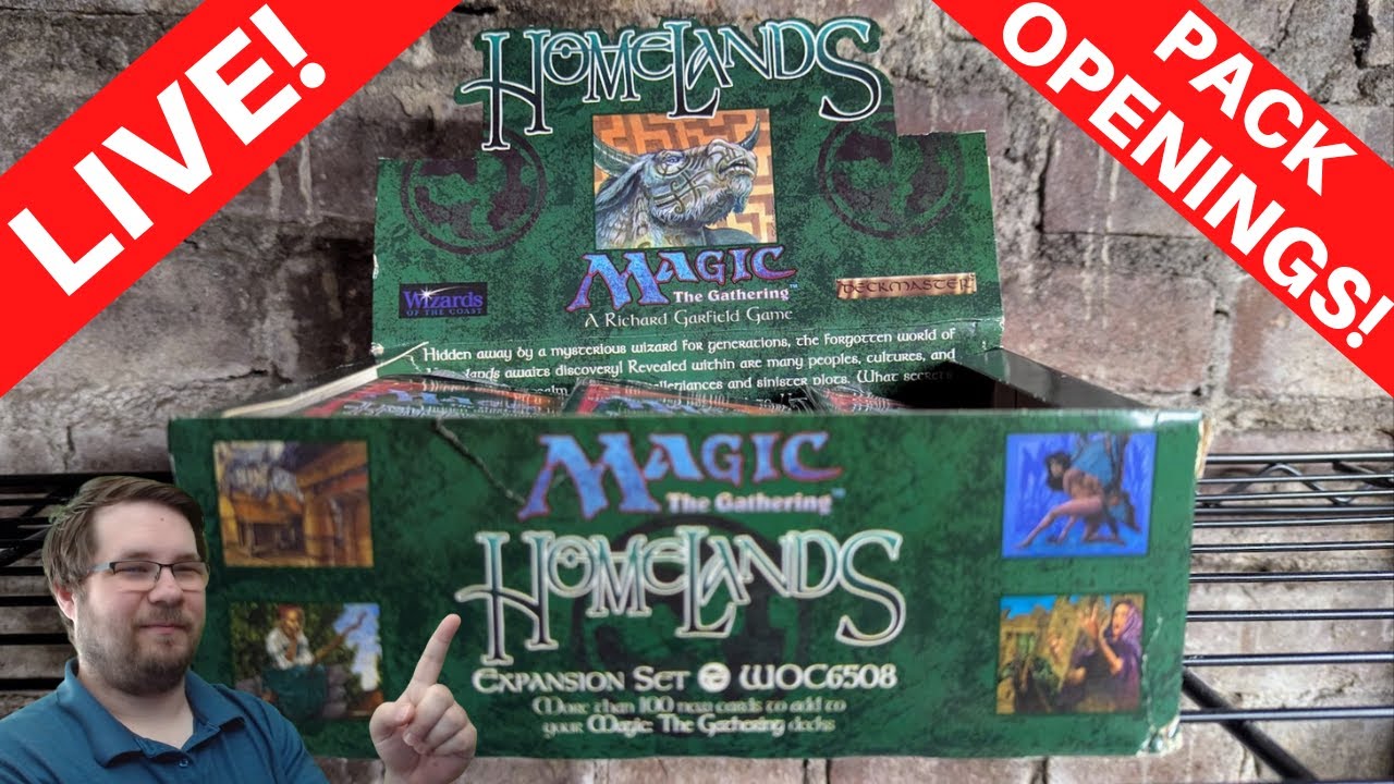 🔴LIVE! MTG Rip & Ship w/ Lance! Homelands Box Opening & A Wide Variety ...
