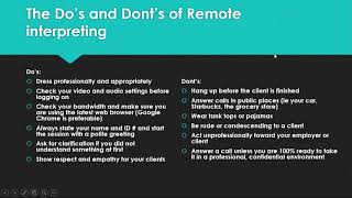 Ideas by Interpreters Episode 10  Remote Interpreting Etiquette