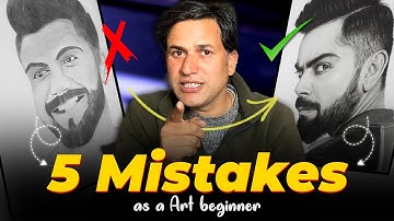 5 Beginner Art Mistakes & How to Avoid Them! 🎨