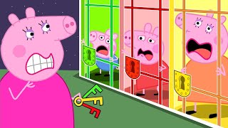 Please Save Peppa and George | Peppa Pig Funny Animation