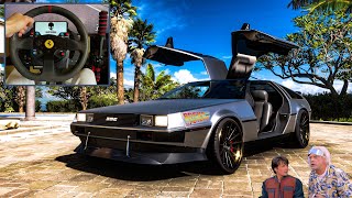 Forza Horizon 5 - Delorean DMC-12 | Drive with Thrustma... | Doovi