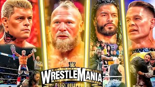 WWE Wrestlemania 39 Official And Full Match Card Full Hd 2023 #wwe