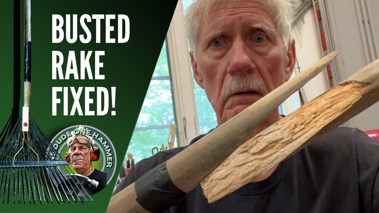 BUSTED RAKE FIX - YouTube