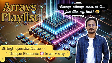 🎯 Find Unique Elements in an Array | Remove Duplicates 🚀