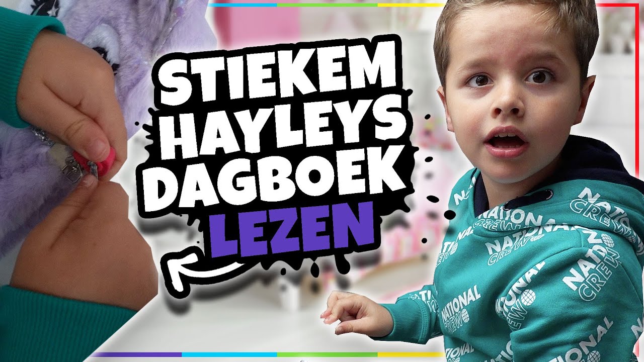 STIEKEM HAYLEYS DAGBOEK LEZEN !! 📖😈