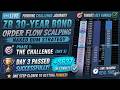 🔴LIVE TakeProfitTrader 50K Challenge | Day 3 | Naked DOM Scalping (ZB) During London-NY Transition