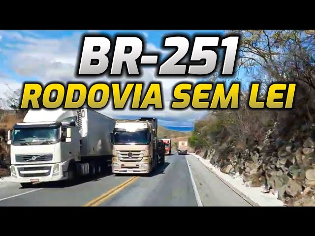 Ligação da BR-122 com a BR-251. Nesse vídeo mostro a ligação de duas i