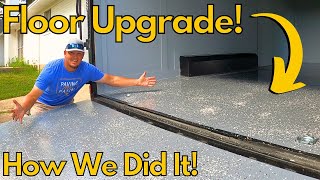 Celebrity Upgrading Our Enclosed Trailer Floor With A Poly Coating! Here's How We Did It! Profile