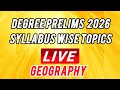 🔴60 days 🔴degree prelims syllabus wise live📚Geography📚 prelims മറികടക്കാം.വരൂ ഒരുമിച്ച് പഠിക്കാം.👍🏻