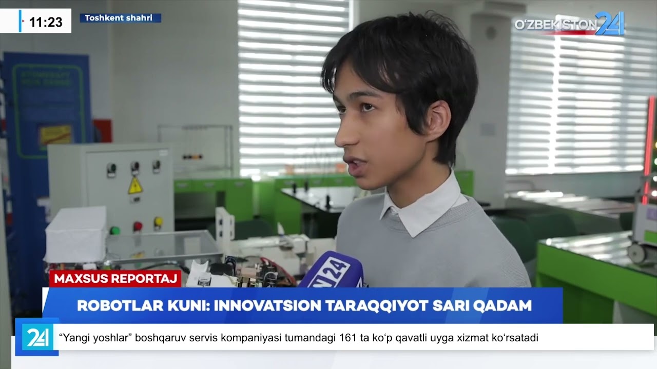 Robotlar kuni: Innovatsion taraqqiyot sari qadam