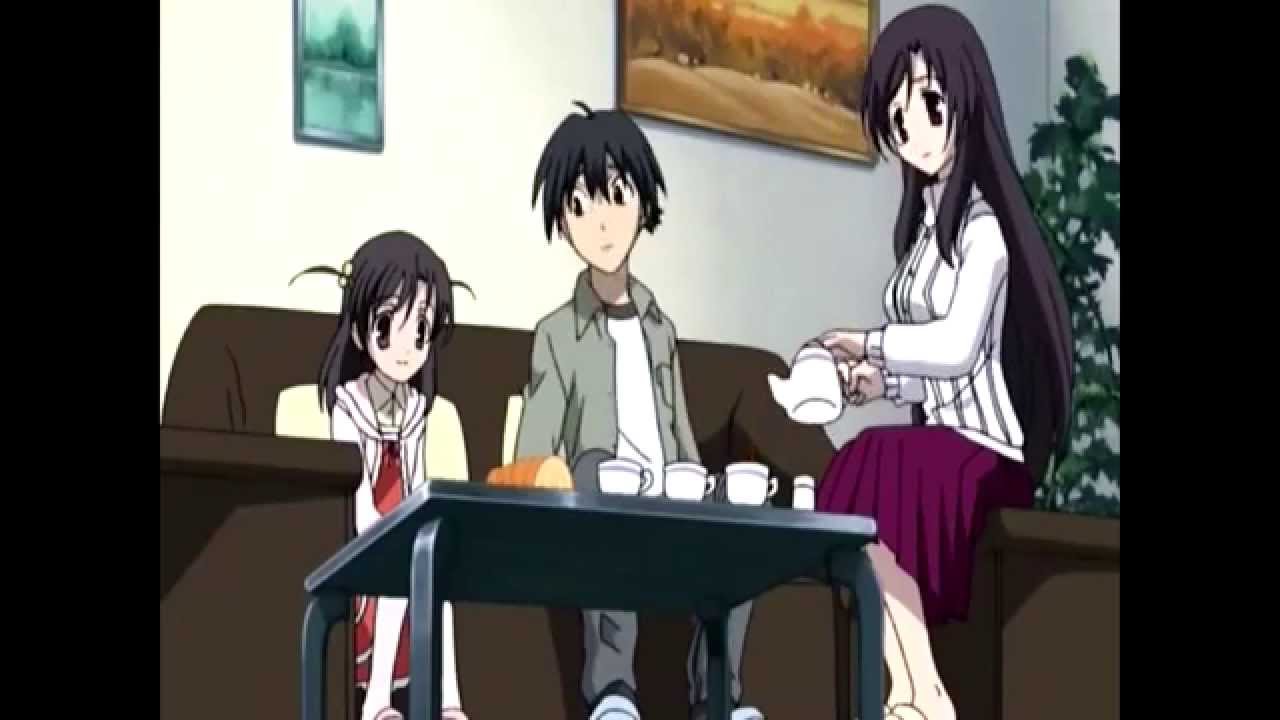 School Days Makoto en casa de Kotonoha [ La Leyenda conoce a Kokoro