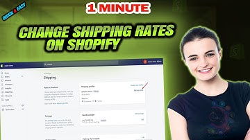 How to change shipping rates on shopify 2025