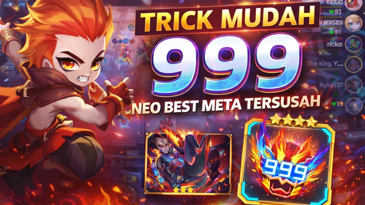 TRICK MUDAH 999! Neo Beast Meta Tersusah Jadi Gampang 🔥 Auto Win!