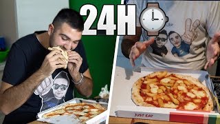 MANGIO PER 24 ORE SOLO PIZZA NAPOLETANA!!!