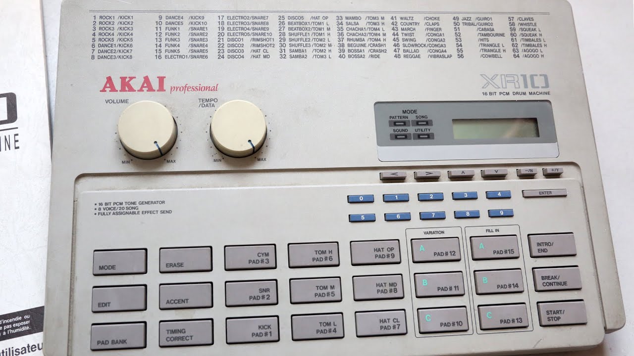 配信機器・PA機器・レコーディング機器 AKAI XR10 配信機器・PA機器・レコーディング機器 AKAI XR10 AKAI XR10