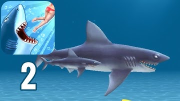 Mako Shark - Hungry Shark Evolution - Part 2 - Gameplay Walkthrough (iOS,Android)